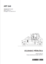 ART 240 T4f HEAVY COMPACTOR Workshop Manual