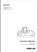 ART 280 T3 HEAVY COMPACTOR Workshop Manual