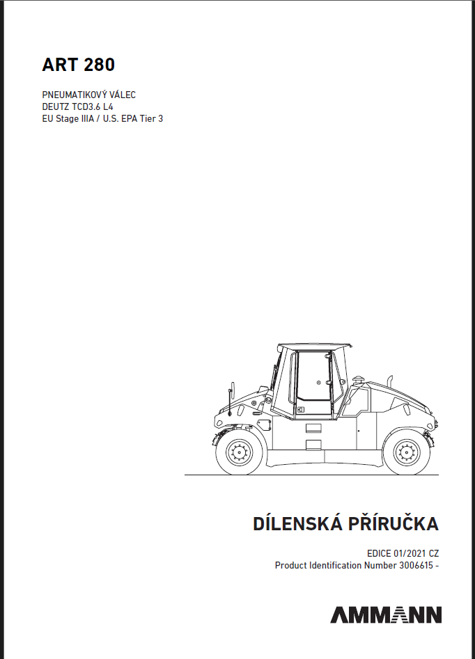 ART 280 T3 HEAVY COMPACTOR Workshop Manual