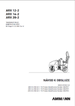 ARX 20-2 St V HEAVY COMPACTOR Operating Manual