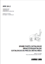 ARX 20-2 St V Spare HEAVY COMPACTOR Parts Catalog