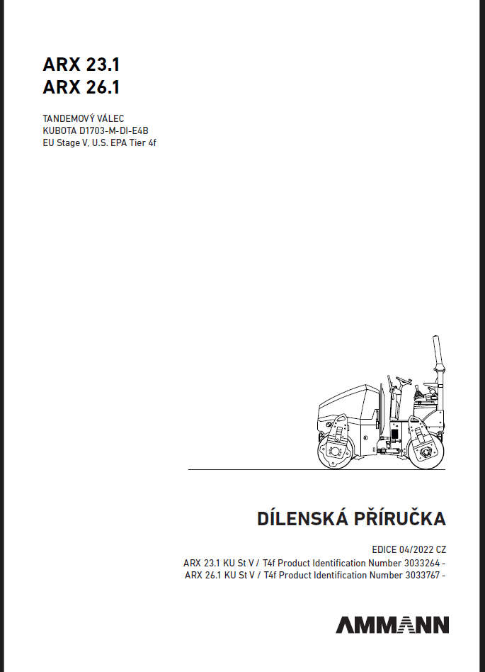 ARX 23.1-2 & ARX 23.1-2C St V HEAVY COMPACTOR Workshop Manual