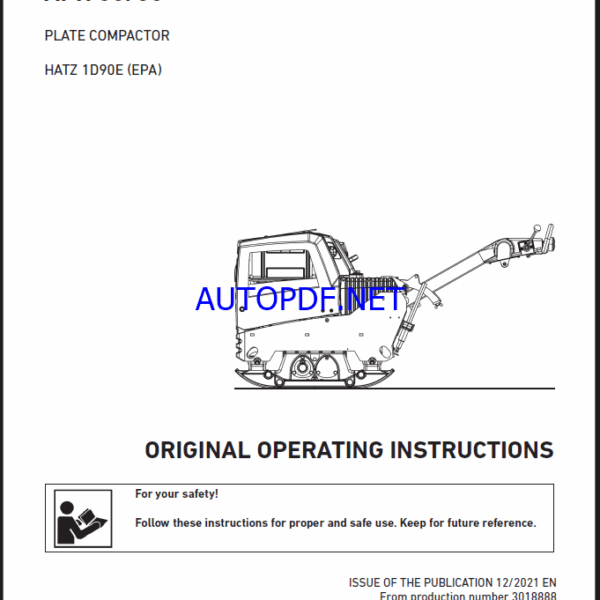 APH 65-85 LIGHT COMPACTION Operating Manual
