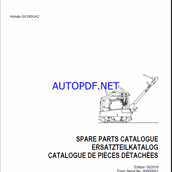 APR 22-40 Spare LIGHT COMPACTION Parts Catalog