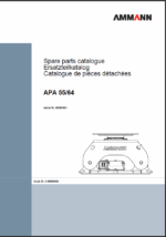 APA 55-46 & 55-56 & 55-64 Spare LIGHT COMPACTION Parts Catalog