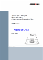 APA 72-74 Spare LIGHT COMPACTION Parts Catalog