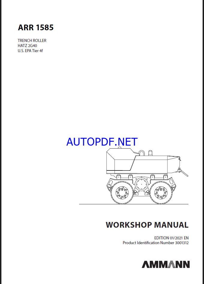 ARR 1585 St V LIGHT COMPACTION Workshop Manual