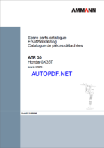 ATR 30 Spare LIGHT COMPACTION Parts Catalog