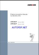 ATR 60 Premium LIGHT COMPACTION Operating Manual