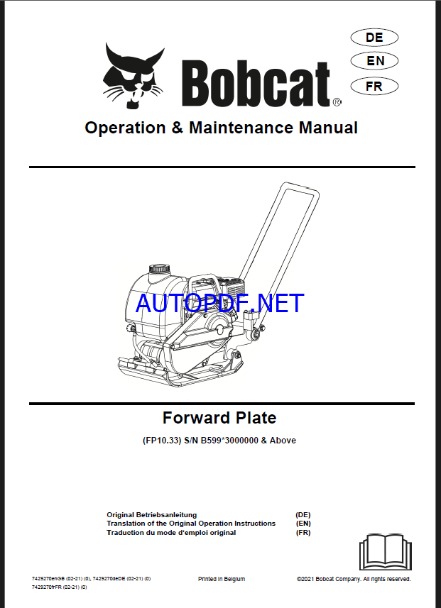FP10 LIGHT COMPACTION Operating Manual