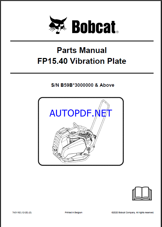 FP15 Spare LIGHT COMPACTION Parts Catalog