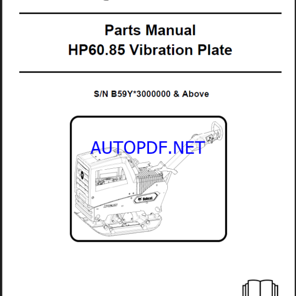 HP60 Spare LIGHT COMPACTION Parts Catalog