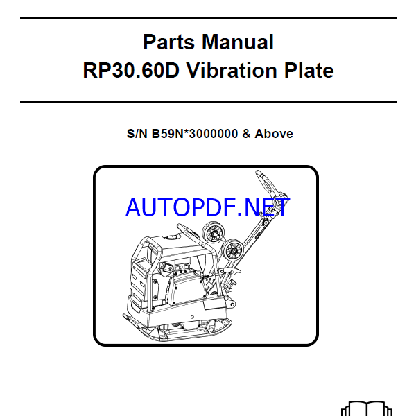 RP30 Spare LIGHT COMPACTION Parts Catalog