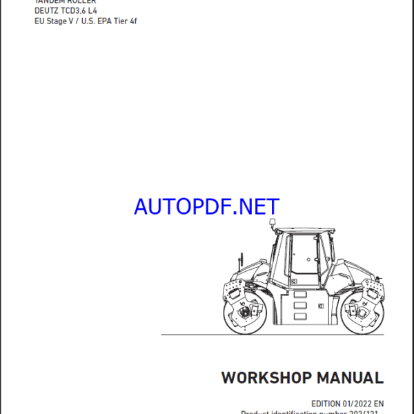 ARP 95 & ARP 95C St V WSM HEAVY COMPACTOR Workshop Manual