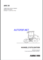 ARS 30 St V HEAVY COMPACTOR Operating Manual