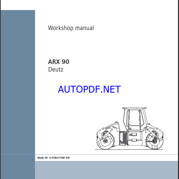 ARX 90 & ARX 90C T4f HEAVY COMPACTOR Workshop Manual