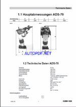 ACR 70 D LIGHT COMPACTION Operating Manual