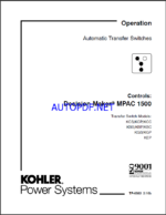 Kohler MPAC 1500 Decision-Maker