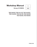 Kohler TAD1640GE, TAD1641GE, TAD1642GE, TWD1643GE, TAD1641VE, TAD1642VE, TAD1643VE, TAD1650VE Workshop Manual (tp6958)