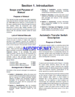 Kohler MMS, MNS Automatic Transfer Switches Operation and Installation Manual (tp5678)