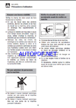 Takeuchi OPERATORS MANUAL TB23R AD5F012 SN 123000513-(FRENCH)