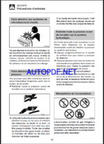 Takeuchi OPERATORS MANUAL TB138FR-153-180 AL5F003 (FRENCH)