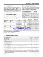 Kohler 5ECD, 4EFCD, 7.3ECD, 6EFCD, 5ECD, 4EFCD-Low CO, 7.3ECD, 6EFCD-Low CO Marine Service Manual (tp6391)