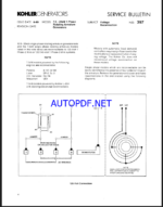 Kohler 20RCOP, 20RFOP, 20RHOP, 20ROP 20kW Rotating Armature Service Manual (tp5249)