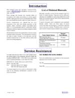 Kohler M340+ Automatic Transfer Switches Service and Parts Manual (tp5672)