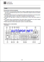 Takeuchi OPERATORS MANUAL TB138FR-153-180 AL5S001 (SPANISH)