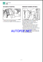 Takeuchi TB280FR Hydraulic Excavator Operators Manual (AL9E010)