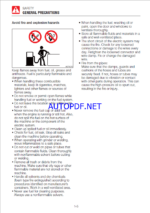 Takeuchi TB285, TB290 Hydraulic Excavator Operators Manual (AM1E007)