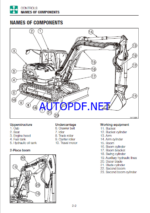 Takeuchi TB290 Hydraulic Excavator Operators Manual (AM3E016)