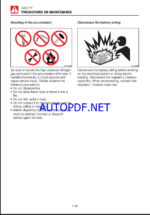 Takeuchi TB335R Mini Excavator Operators Manual (AJ5EN012)