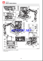 Takeuchi TB350R Mini Excavator Operators Manual (AJ6EN007)
