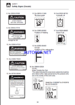 Takeuchi TB1140 Hydraulic Excavator Operators Manual (AN0E004)