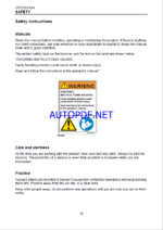 Takeuchi TKB52-S Hydraulic Hammer Operators Manual