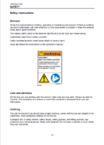 Takeuchi TKB802-S Hydraulic Hammer Operators Manual