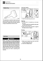 Takeuchi TB125, TB135, TB145 Compact Excavator Operators Manual (AG4E017)