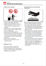 Takeuchi TB240 Mini Excavator Operators Manual (AG9E013)