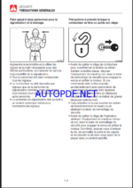 Takeuchi OPERATORS MANUAL TB260 AQ1FR014 SN 126103816-(FRENCH)