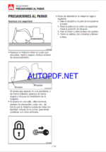 Takeuchi OPERATORS MANUAL TB280FR AL9S008 SN 178500002-(SPANISH)