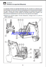 Takeuchi OPERATORS MANUAL TB175 AL7S000 SN 17530001- (SPANISH)
