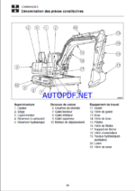 Takeuchi OPERATORS MANUAL TB1140 AN2S000 SN 51420001-(SPANISH)