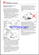 Takeuchi OPERATORS MANUAL TB1140-2 AN3F003 SN 514400229-(FRENCH)