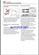 Takeuchi OPERATORS MANUAL TL8R2 AR6ES015 SN 408000006-(SPANISH)