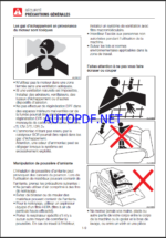 Takeuchi OPERATORS MANUAL TL10V2-TL12V2-TL12R2 AR1FR028 (FRENCH)