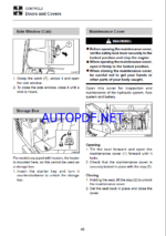 Takeuchi TB014, TB016 Compact Excavator Operators Manual (AC4E025-1)