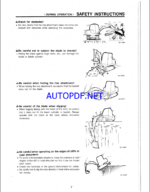 Takeuchi TB020, TB030, TB035 Compact Excavator Operators Manual (OE3-313E0)