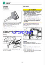 Takeuchi TB20e Electric Power Mini Excavator Operators Manual (AC9EN016)